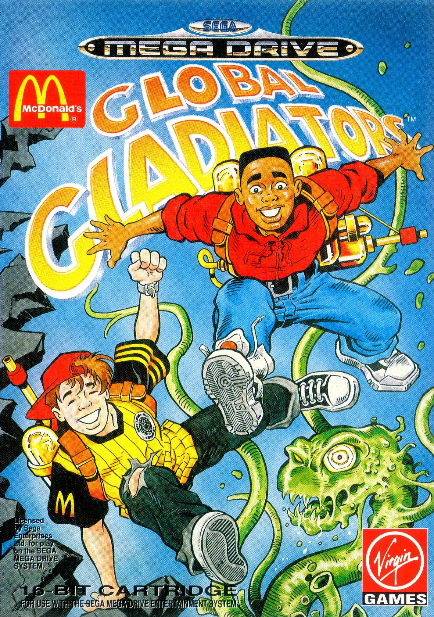 Mick & Mack as the Global Gladiators