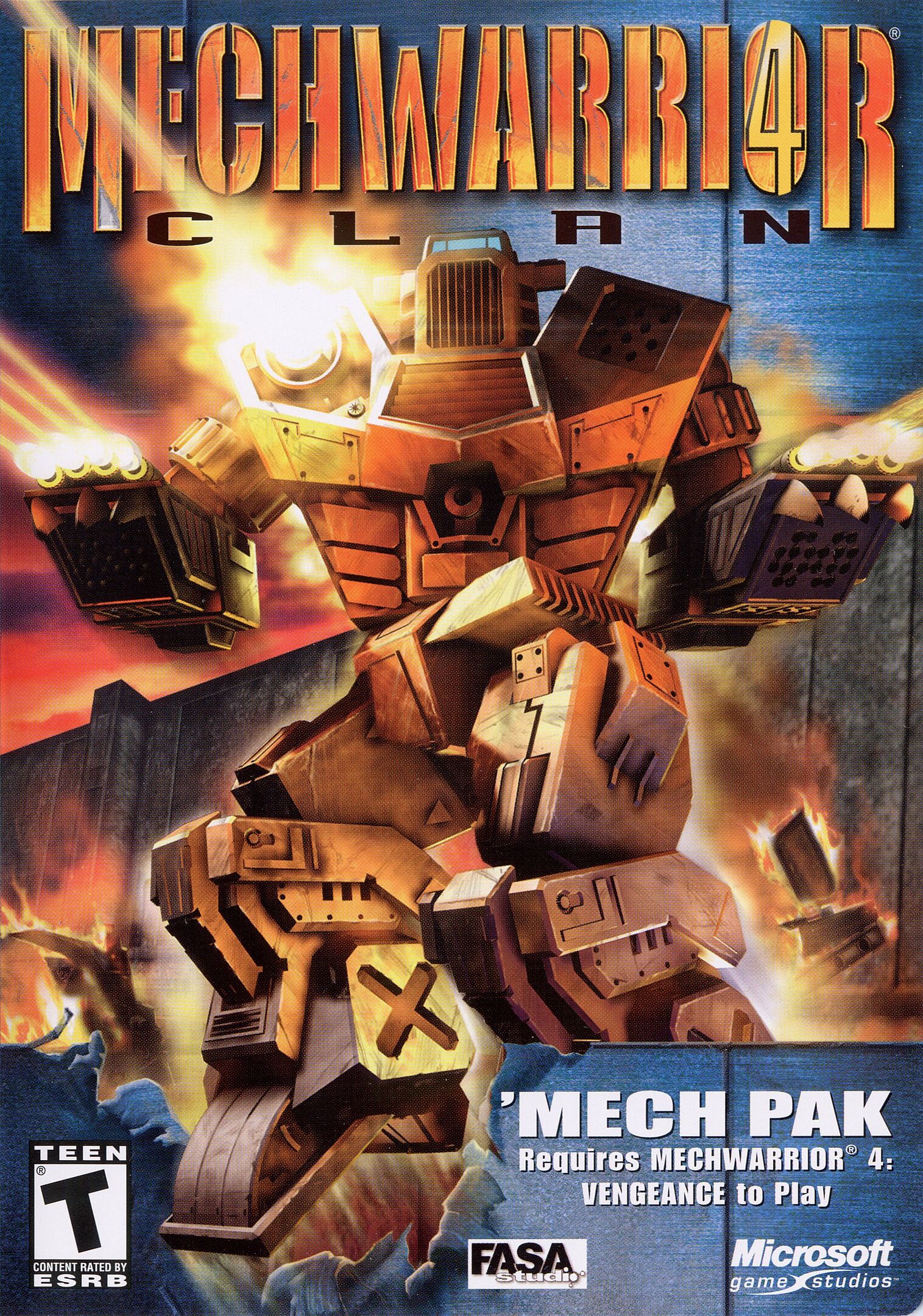 MechWarrior 4: Clan 'Mech Pak