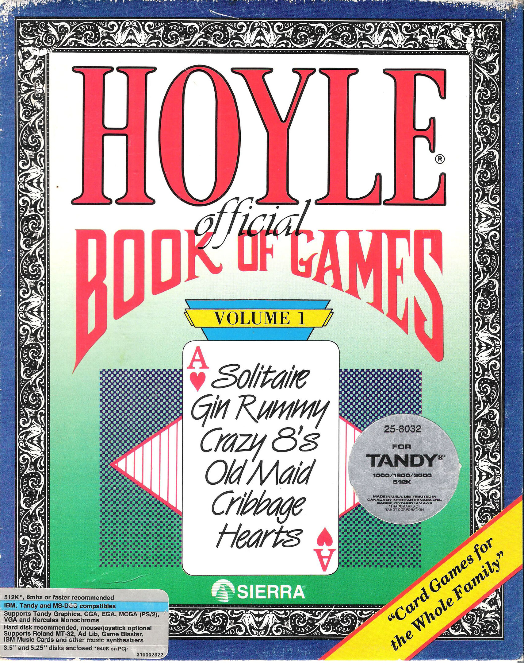 Hoyle: Official Book of Games - Volume 1