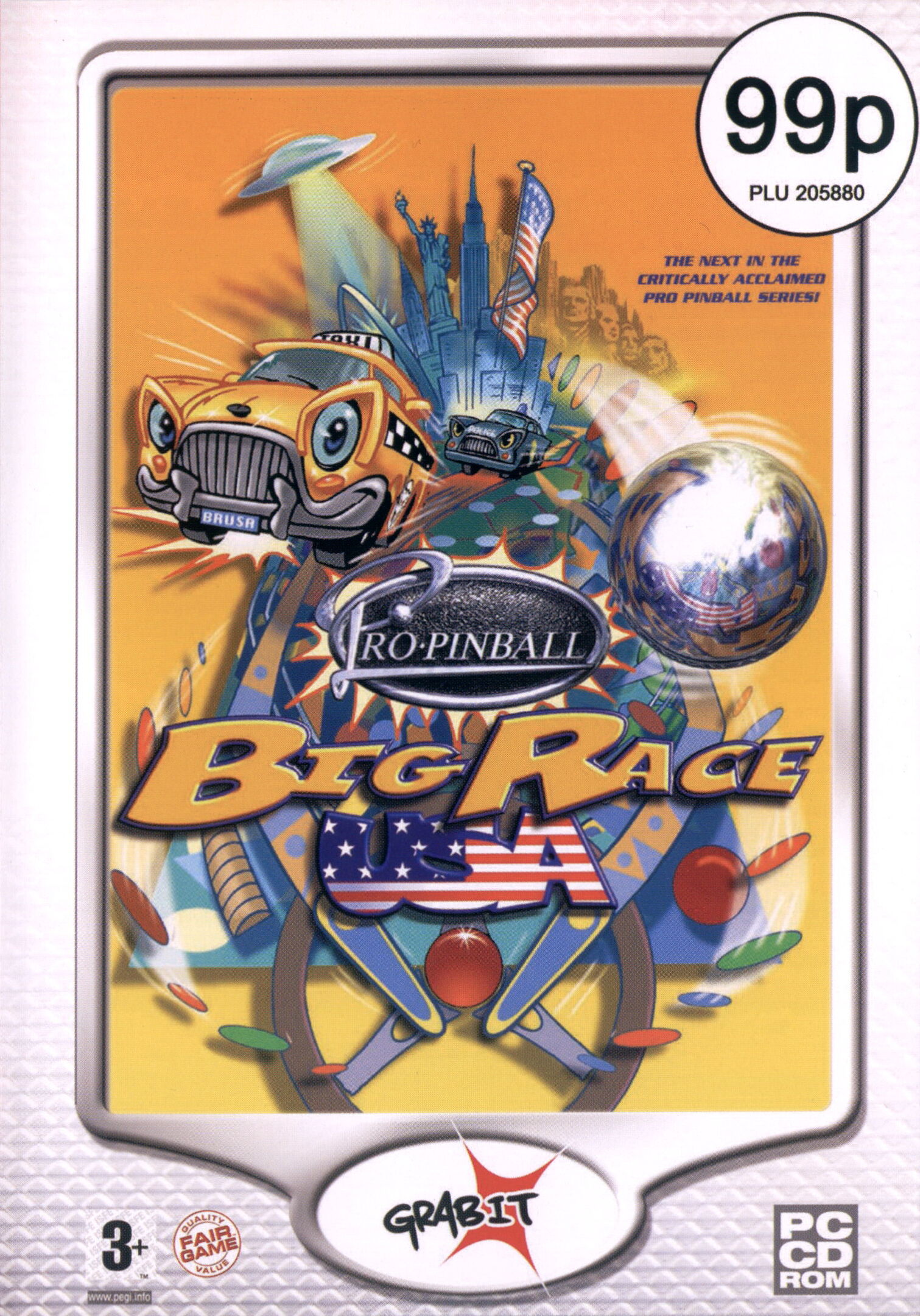 Pro Pinball: Big Race USA