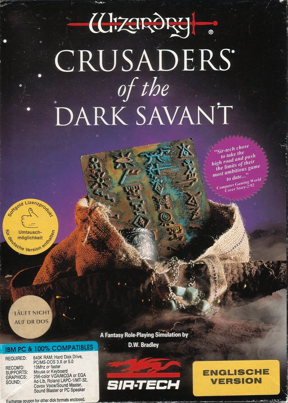 Wizardry: Crusaders of the Dark Savant