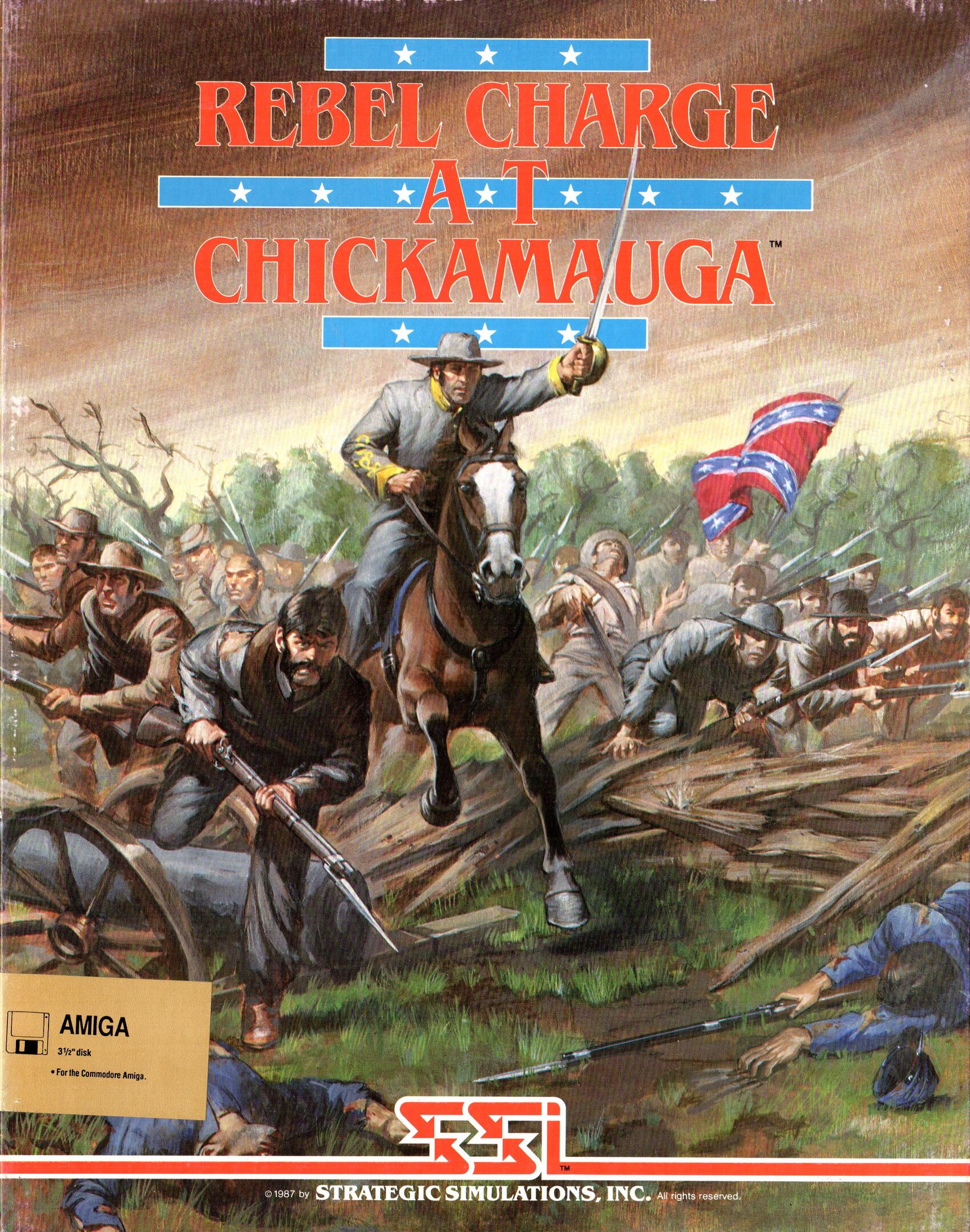 Rebel Charge at Chickamauga