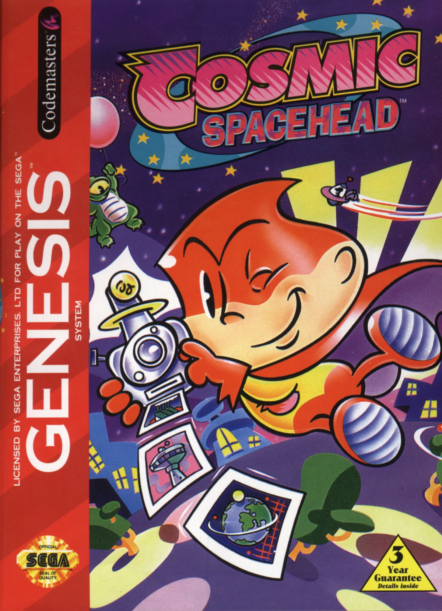 Cosmic Spacehead