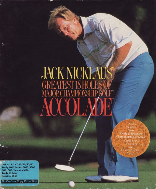 Jack Nicklaus' Greatest 18 Holes of Major Championship Golf