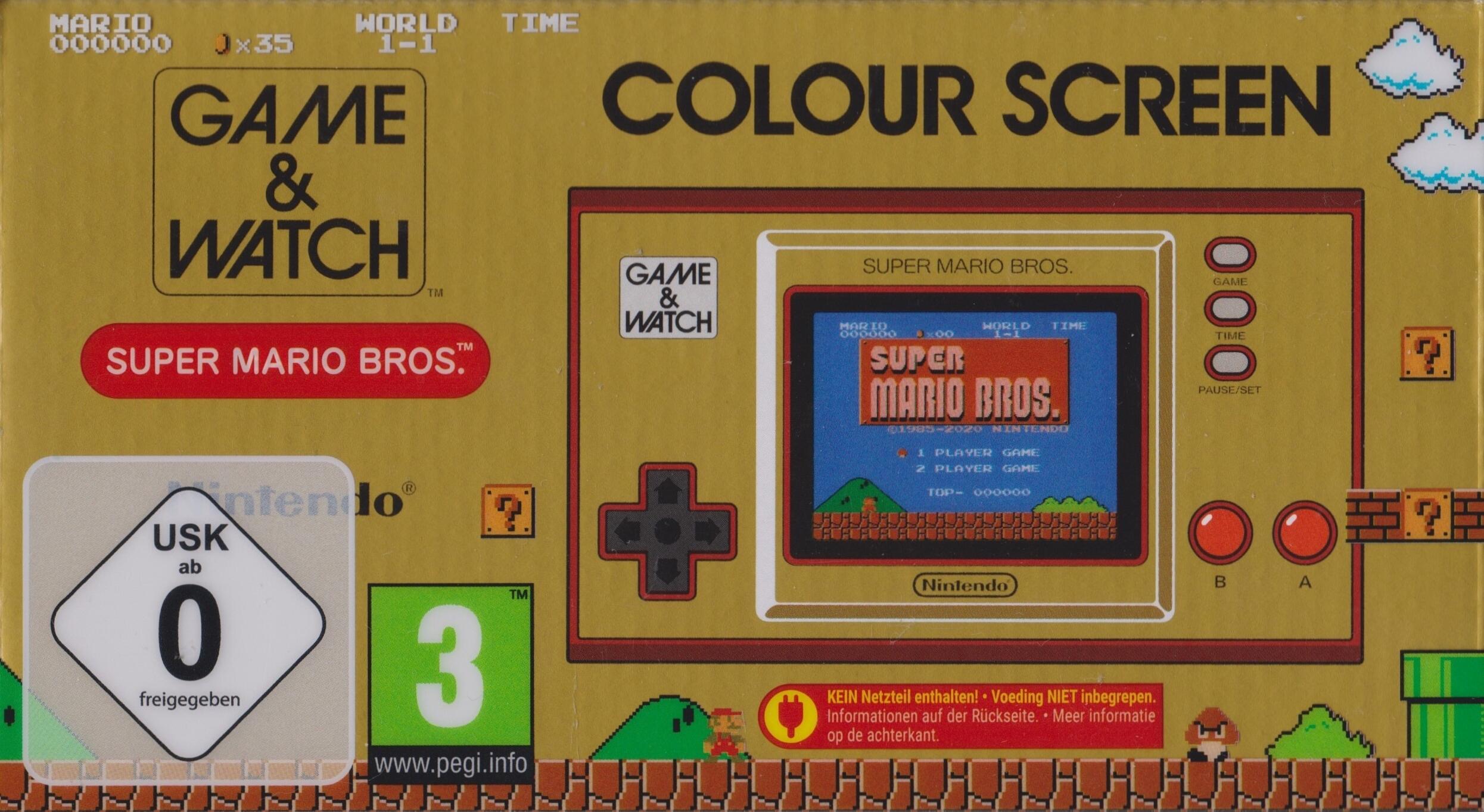 Game & Watch Color Screen: Super Mario Bros.