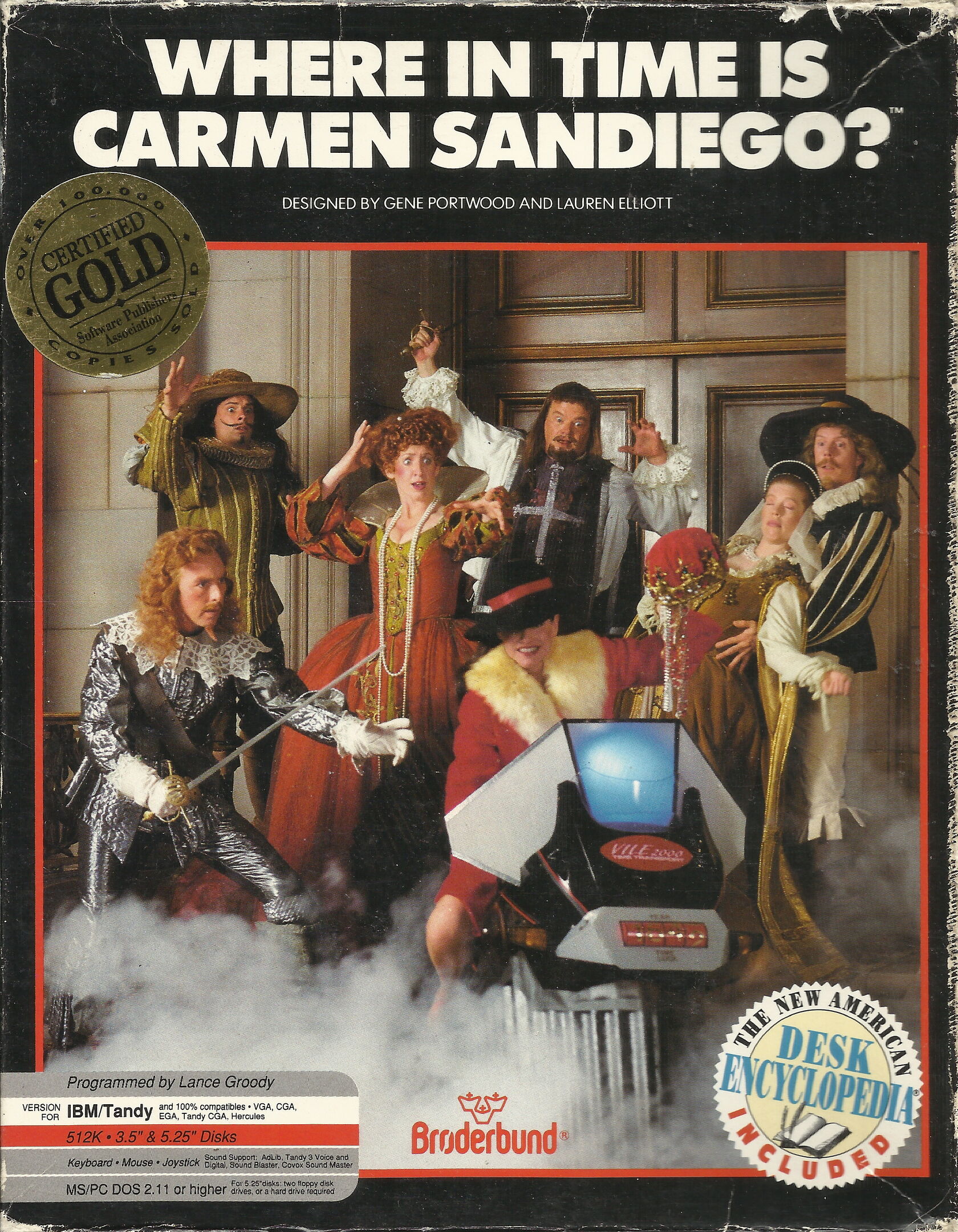 Where in Time Is Carmen Sandiego?