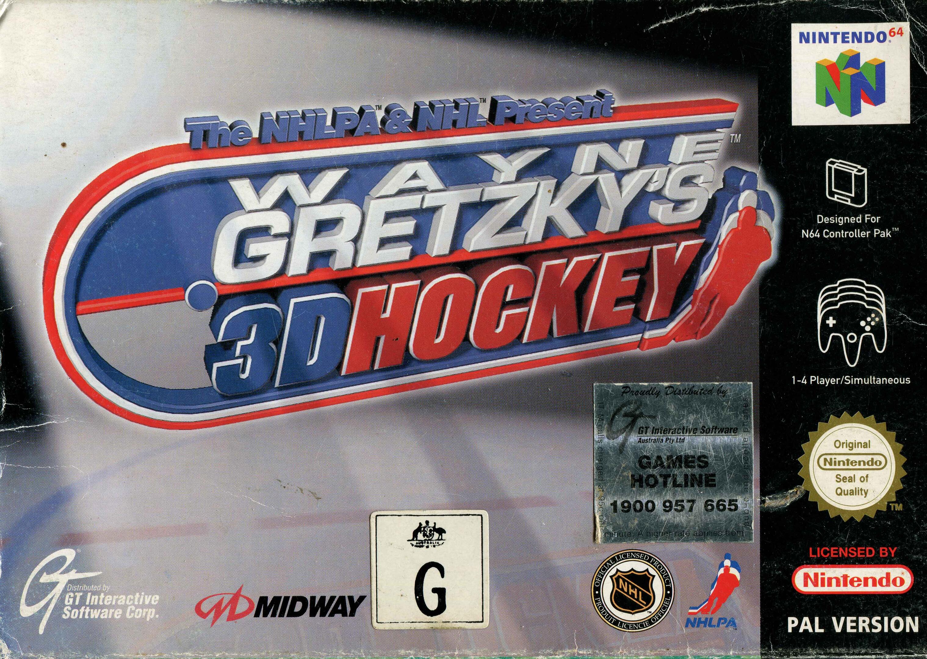 Wayne Gretzky's 3D Hockey