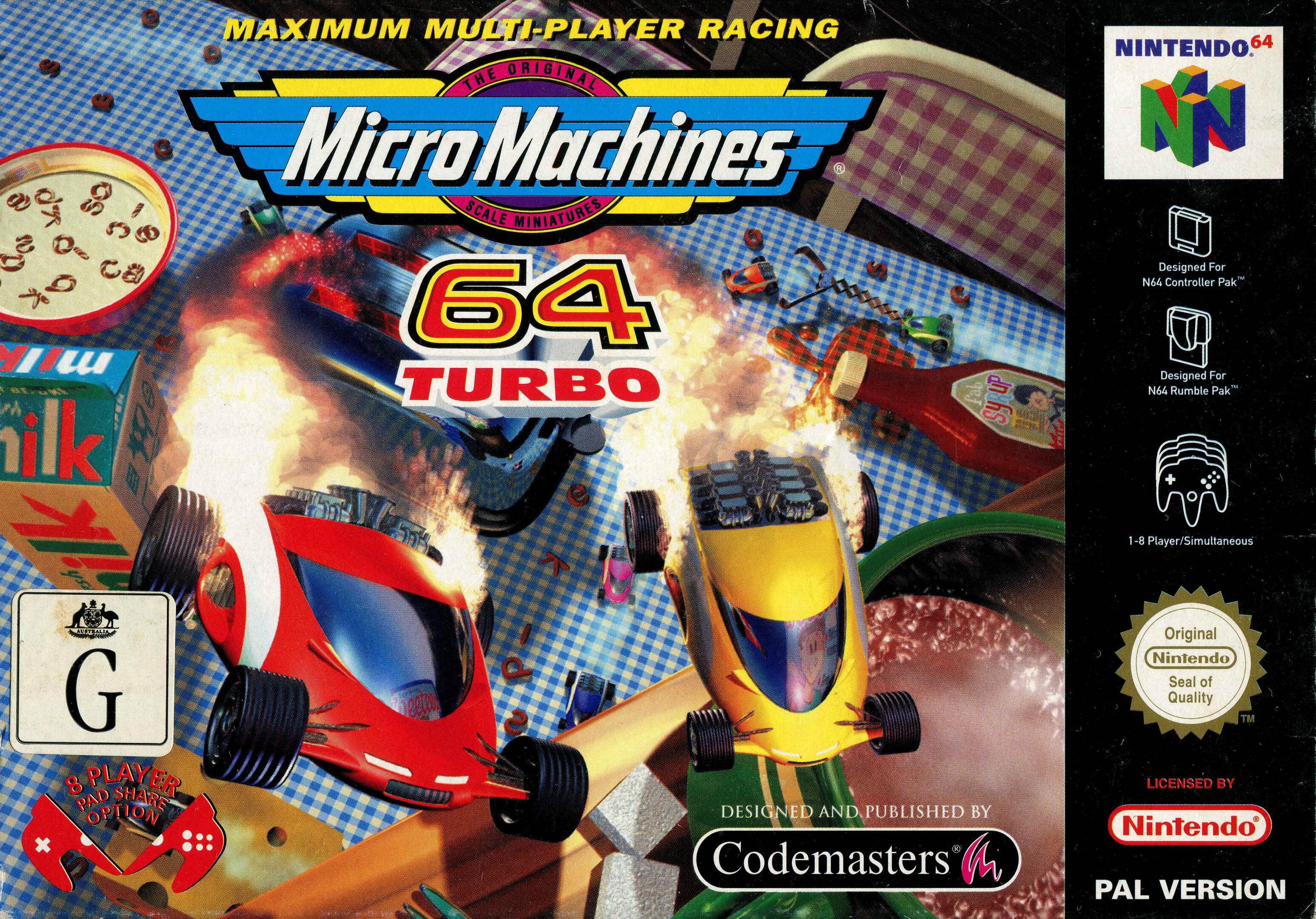 Micro Machines 64 Turbo