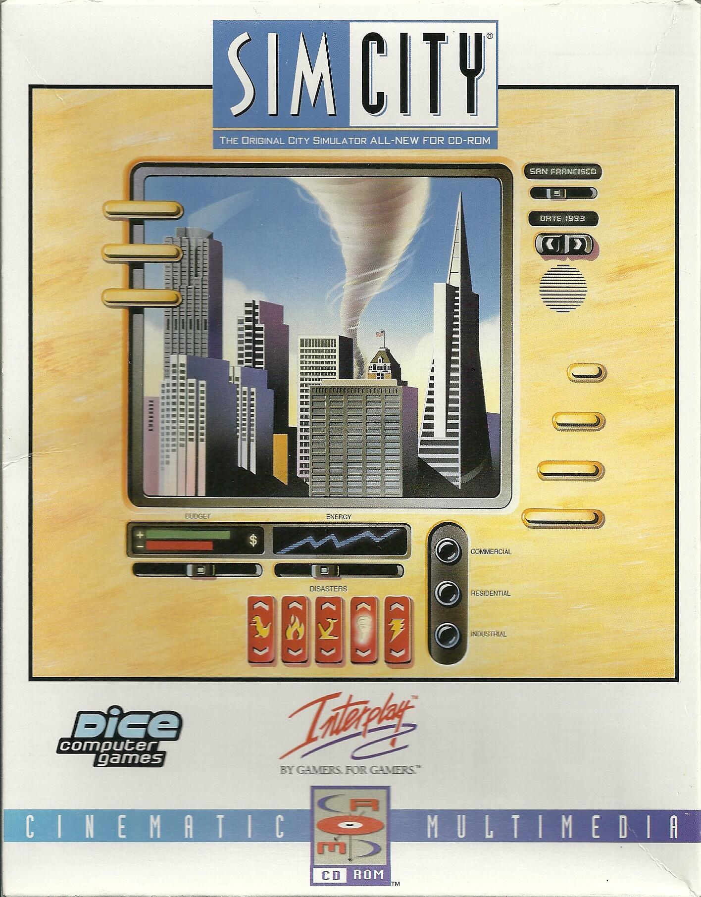 SimCity: Enhanced CD-ROM