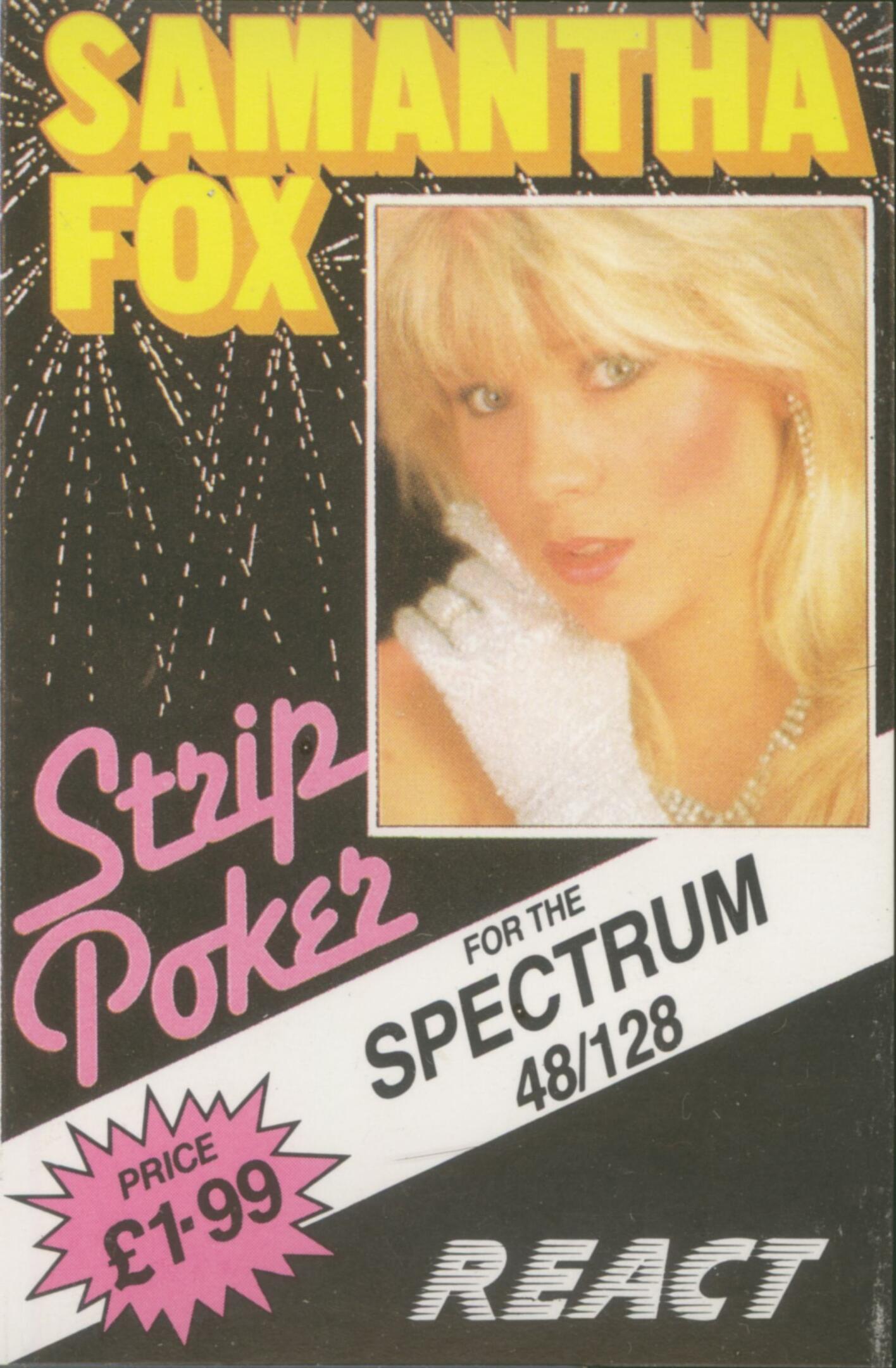 Samantha Fox Strip Poker
