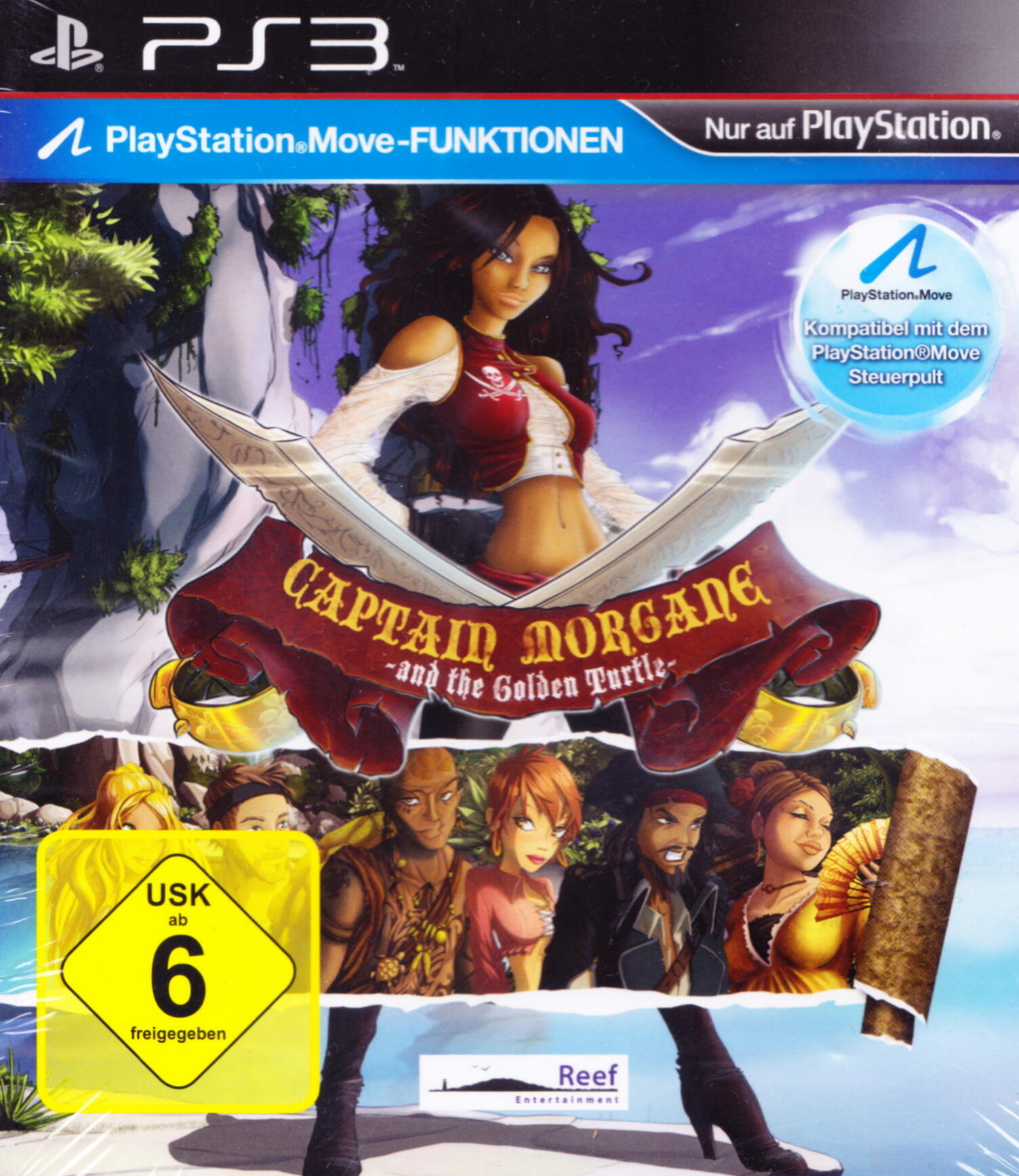 Captain Morgane and the Golden Turtle