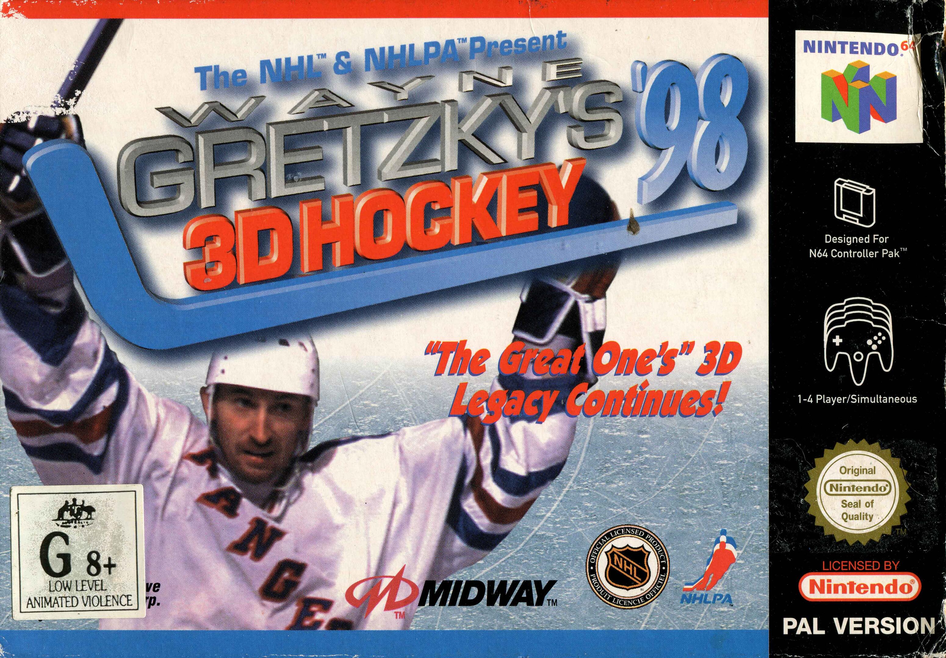 Wayne Gretzky's 3D Hockey '98