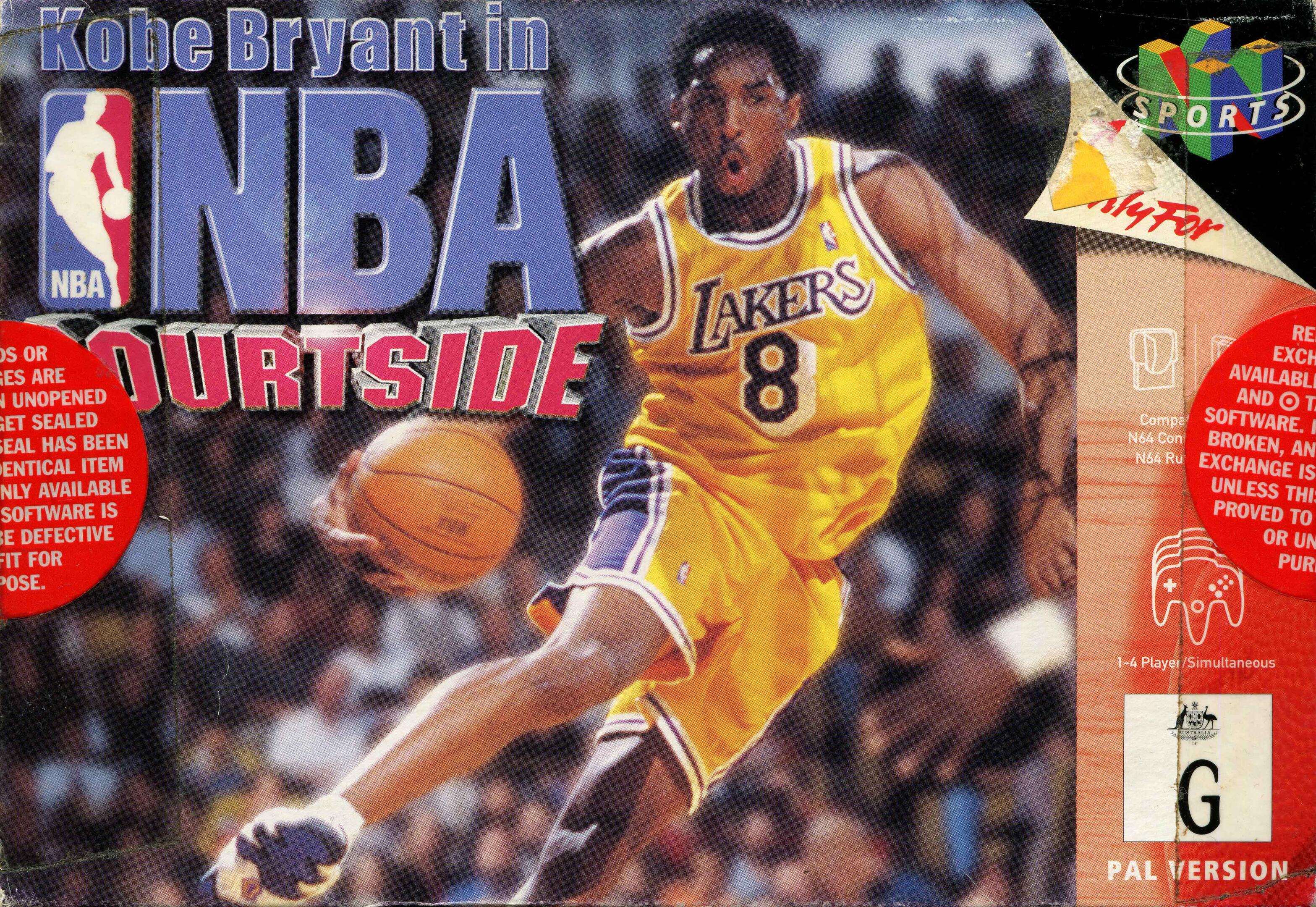 Kobe Bryant in NBA Courtside