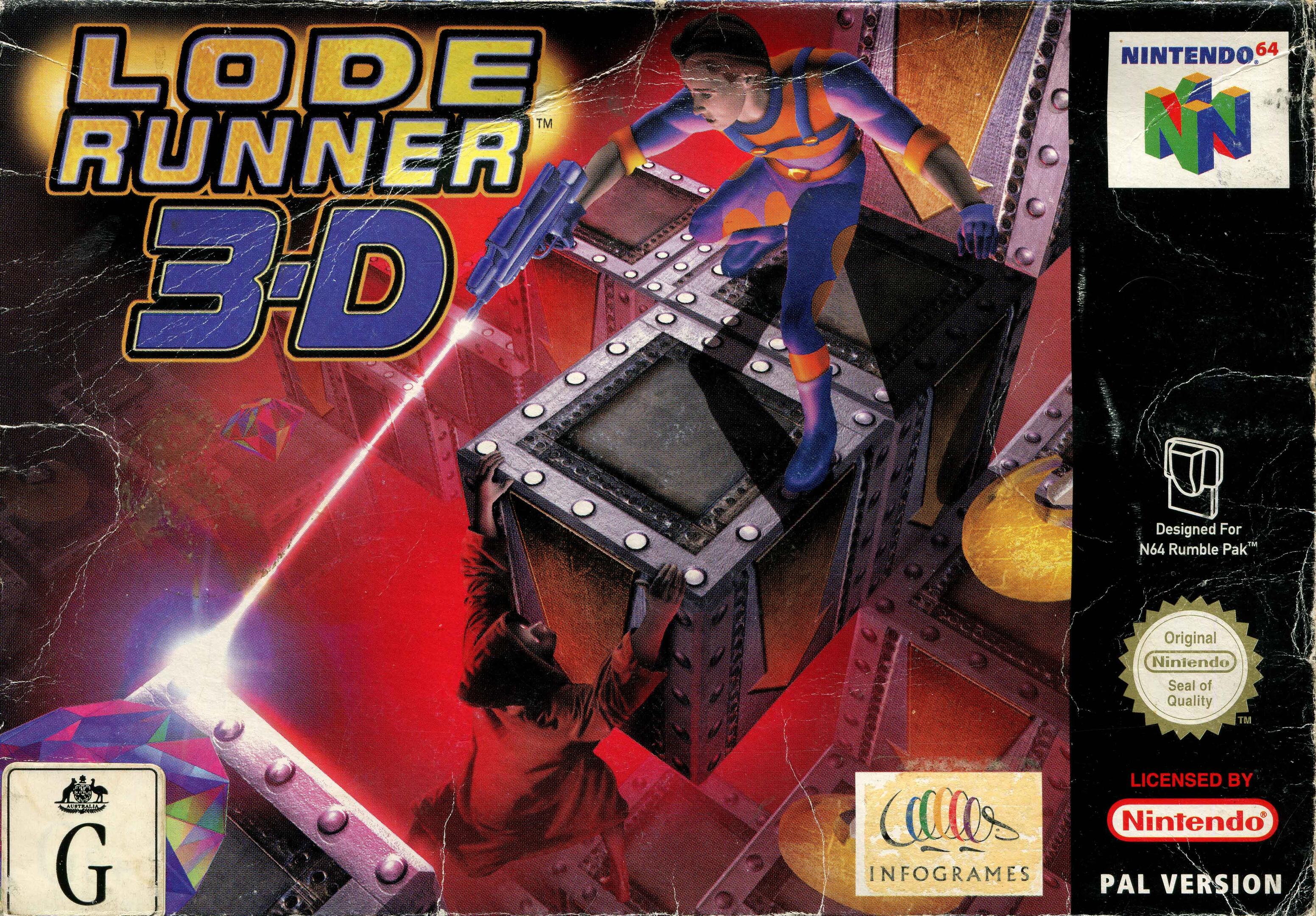 Lode Runner 3-D