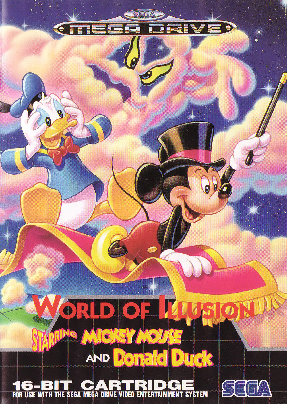 World of Illusion Starring Mickey Mouse and Donald Duck
