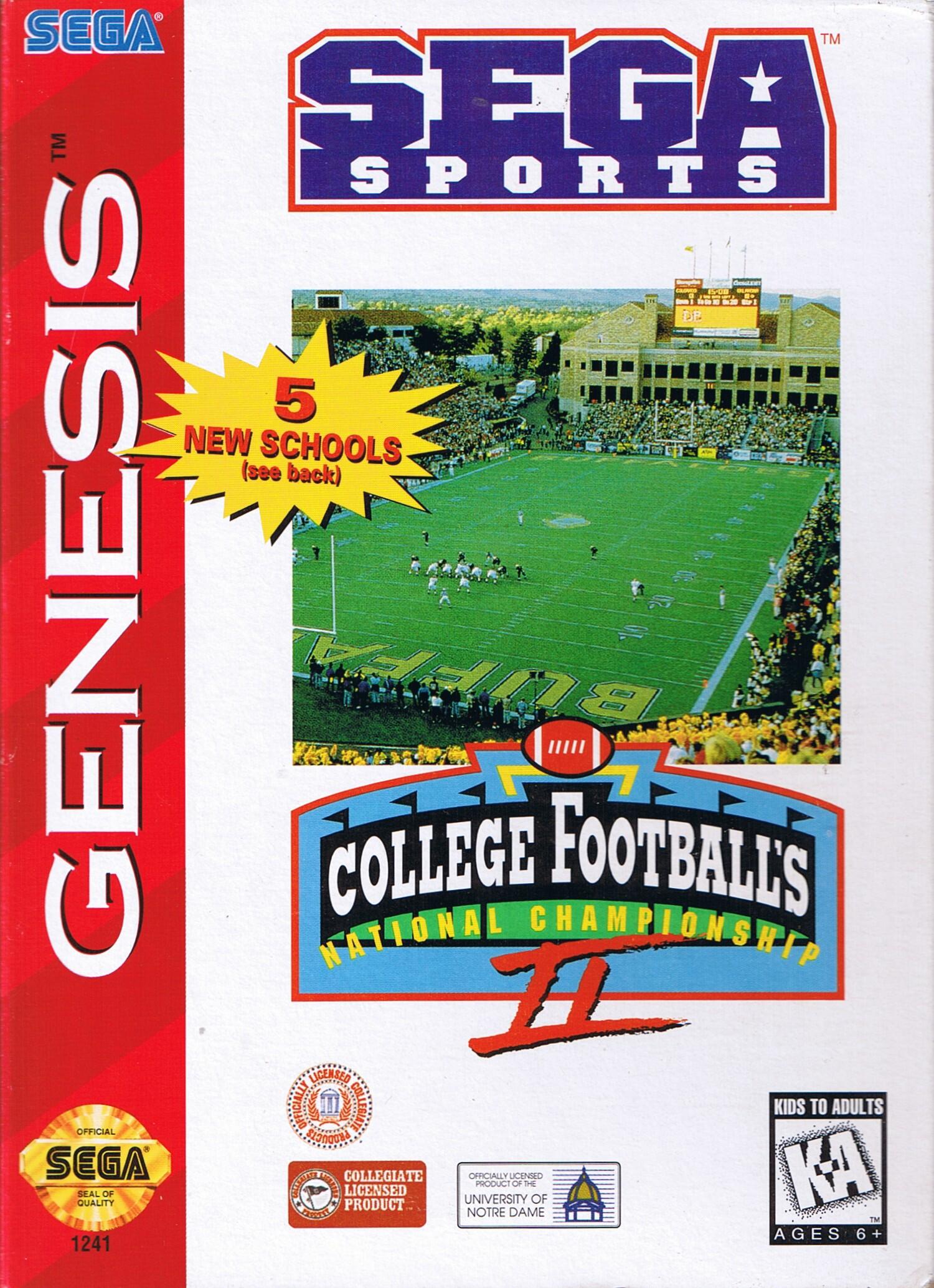 College Football's National Championship II