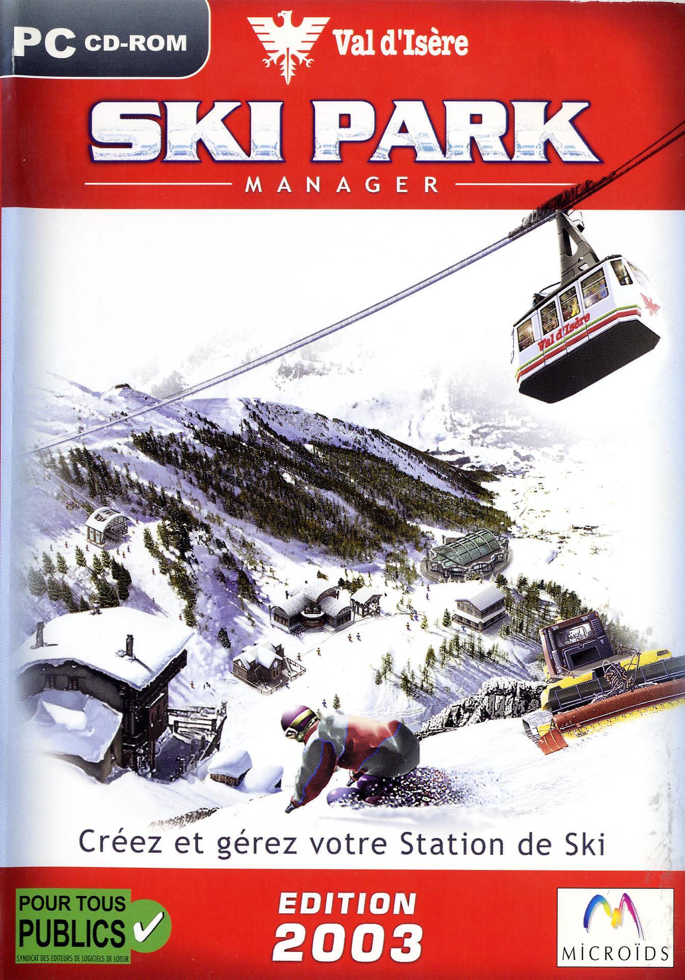 Val d'Isère Ski Park Manager: Edition 2003